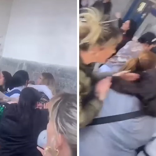 Rissa mamme a Scampia<br />&copy; Video postato su TikTok