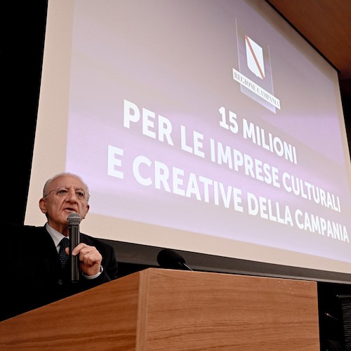 Dalla Regione Campania 15 milioni di euro a sostegno delle imprese culturali e creative
