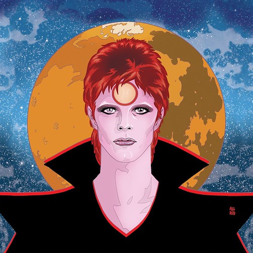 David Bowie, 4 anni dopo la sua scomparsa arriva la biografia a fumetti