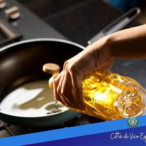 Differenziata: a Vico Equense al via raccolta di oli vegetali esausti 