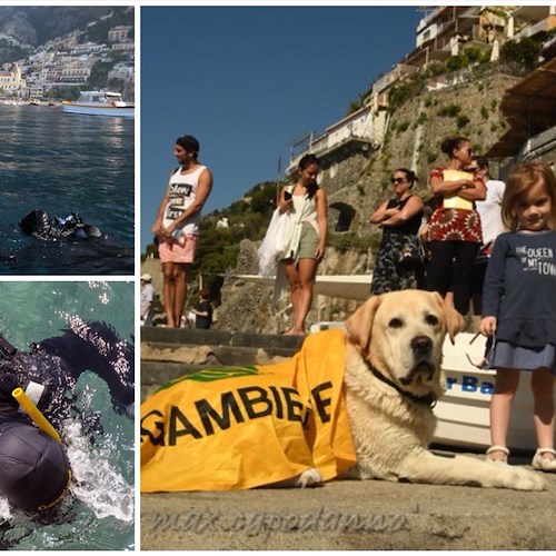 Domenica 19 luglio a Positano torna l'iniziativa "Spiagge e fondali puliti" 