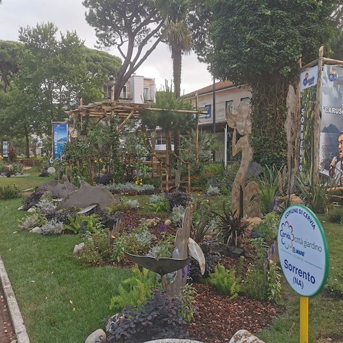 Dopo 20 anni Sorrento ritorna alla mostra "Cervia Città Giardino" con aiuola dedicata a Lucia Dalla 
