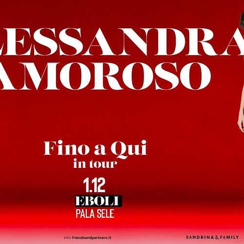 Dopo Sanremo Alessandra Amoroso torna in tour: prima tappa sarà al PalaSele di Eboli<br />&copy;