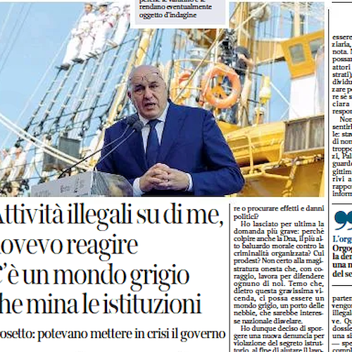 Dossier su politici e manager, Crosetto: "L'idea che qualcuno possa costruire dossier su un politico è inaccettabile"