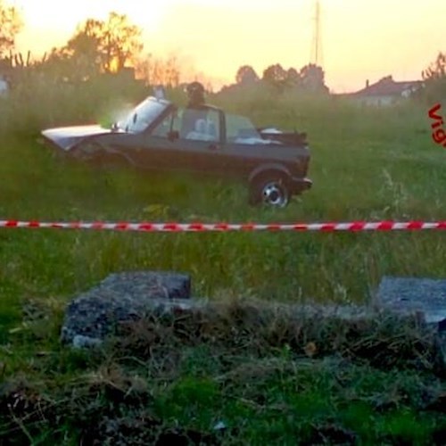 Incidente stradale sulla Statale 400<br />&copy; Vigili del fuoco