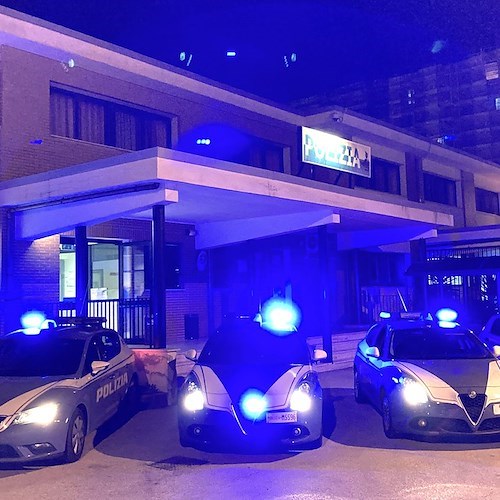 Polizia a Castel Volturno<br />&copy; Questura di Castel Vulturno