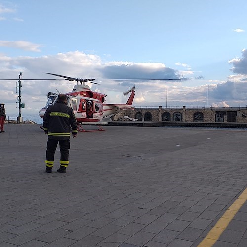 Due uomini dispersi sulle montagne di Maiori, recuperati dai Vigili del Fuoco /foto