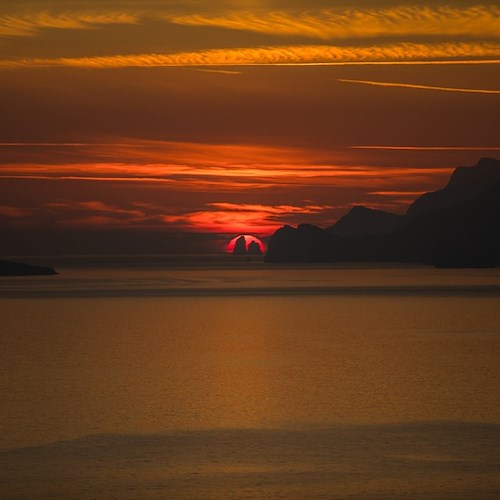 E' a Positano il tramonto più bello al mondo / Foto Fabio Fusco