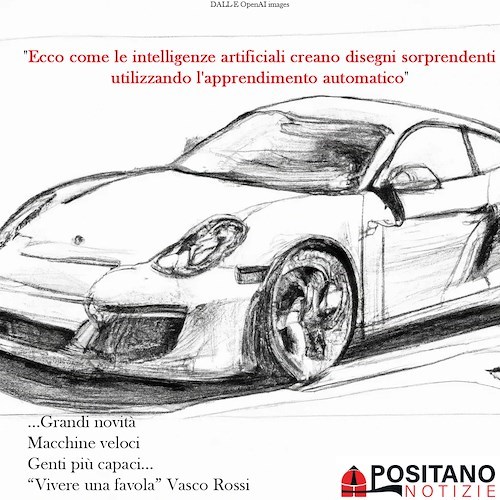 Ecco come le intelligenze artificiali creano disegni sorprendenti utilizzando l'apprendimento automatico... e non solo
