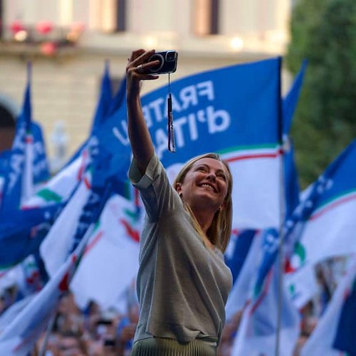 Elezioni, Meloni: «Noi di Fratelli d'Italia difenderemo e valorizzeremo il Made in Italy»