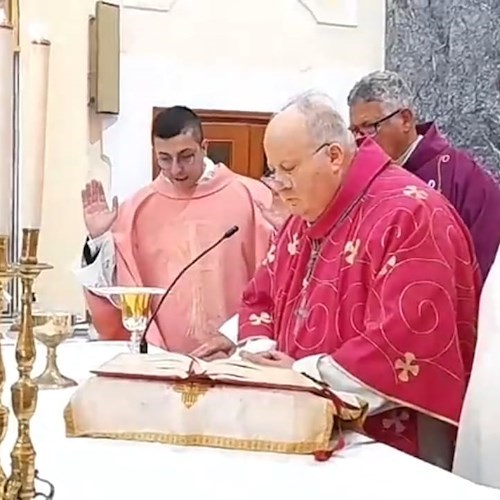 Emozione tra Maiori e Tramonti per don Salvatore Lucibello, nuovo parroco di Gete e Pietre