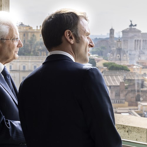 Entra in vigore il Trattato del Quirinale, Mattarella: «Italia e Francia ancora più unite»