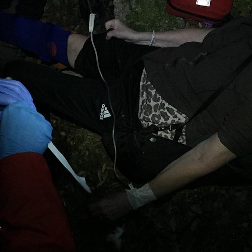 Escursionista cade a Croce di Nocelle: intervento del Soccorso Alpino con Fabio Fusco e Giovanni Cuccaro