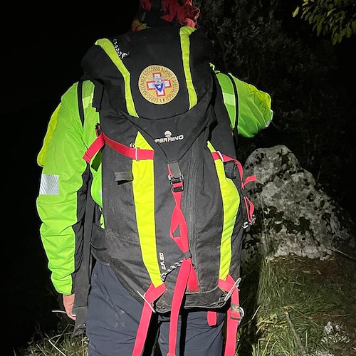 Escursionista senza forze a Tramonti, l'ultimo intervento del Soccorso Alpino nel fine settimana 