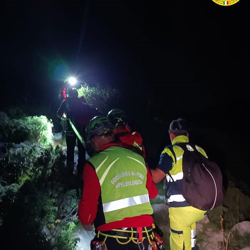 Escursionista straniero scompare a Sorrento, trovato senza vita dal Soccorso Alpino 