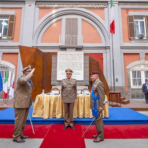 A Napoli il Generale di Corpo d’Armata Giovanni Maria Iannucci ha ceduto il comando delle Forze Operative Sud al Generale di Divisione Claudio Minghetti<br />&copy;