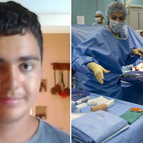 Federico muore per aneurisma a 21 anni, la famiglia autorizza donazione organi per salvare altre vite 