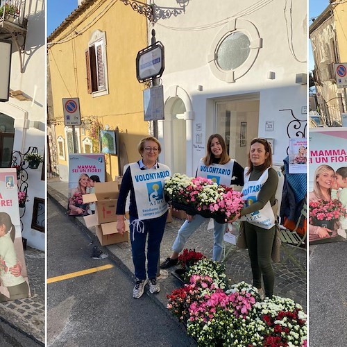 Festa della Mamma a Positano: un fiore per la ricerca AIRC