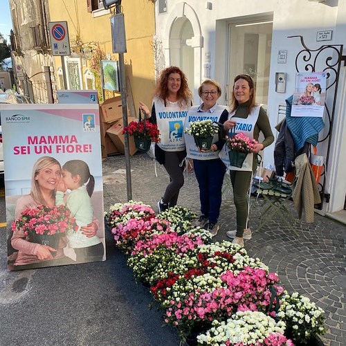 Festa della Mamma a Positano: un fiore per la ricerca AIRC