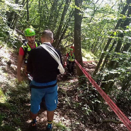 Fine settimana impegnativo per il Soccorso Alpino: escursionisti in difficoltà tra Positano, Salerno e Agerola 