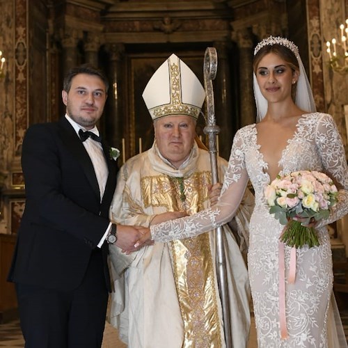 Fiori d'Arancio per Francesca Faratro e Ciro Contaldo nella Cattedrale di Sant'Andrea ad Amalfi