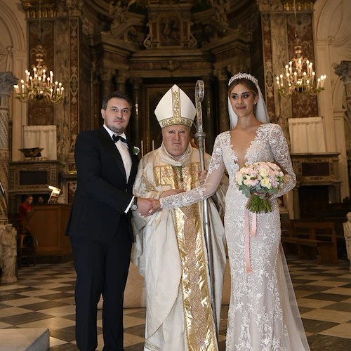 Fiori d'Arancio per Francesca Faratro e Ciro Contaldo nella Cattedrale di Sant'Andrea ad Amalfi