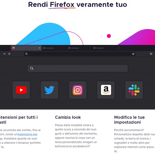 Firefox arriva fino a 100, la nuova release aggiornatasi oggi in redazione 