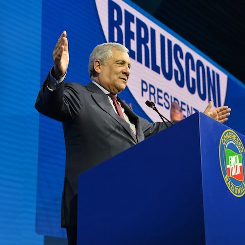 Antonio Tajani, neo segretario di Forza Italia<br />&copy; pagina FB Antonio Tajani