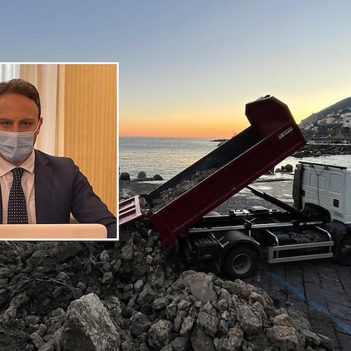 Frana Amalfi, l'onorevole Piero De Luca chiede intervento nazionale: «Si dichiari subito lo stato di emergenza»