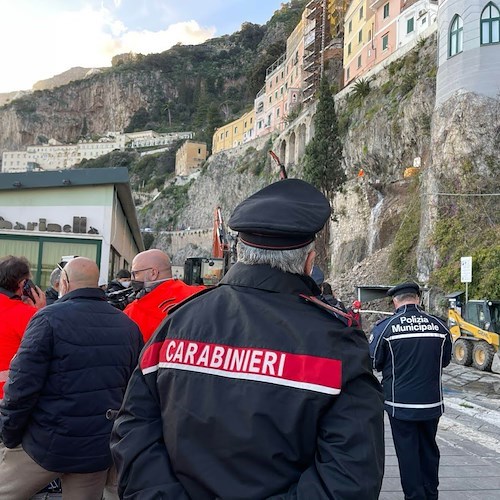 Frana Amalfi, l'onorevole Piero De Luca chiede intervento nazionale: «Si dichiari subito lo stato di emergenza»