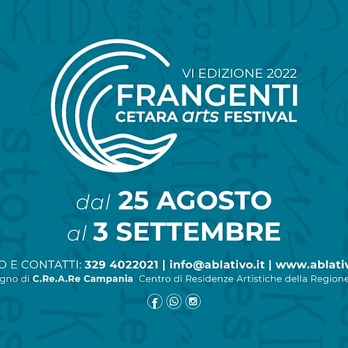 "Frangenti", dal 25 agosto al 3 settembre la seconda parte del festival di Cetara / PROGRAMMA 