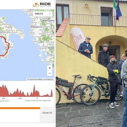 Freddo e pioggia durante la Two Vulcano Sprint 2021 /foto
