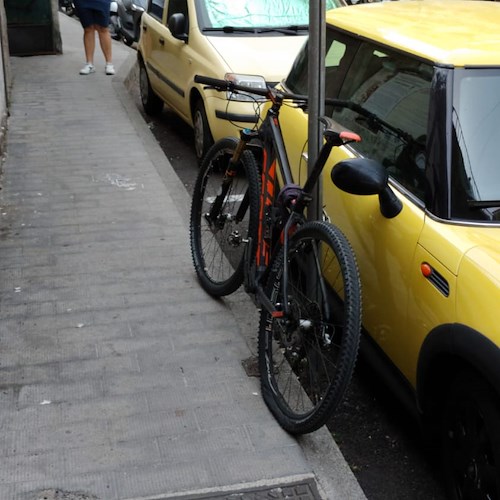 Furto di bici a Positano: ladri intercettati ed arrestati ad Agerola 