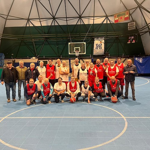 G.S. Minori Costa d’Amalfi richiama le vecchie glorie del basket locale: alla tendostruttura una partita tra over 40<br />&copy; G.S. Minori Costa d'Amalfi