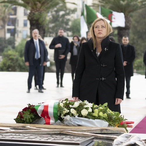 Gas e sviluppo economico, Giorgia Meloni in visita in Algeria