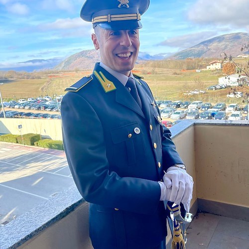 Giorgio Monetta consegue il grado di Maresciallo della Guardia di Finanza 