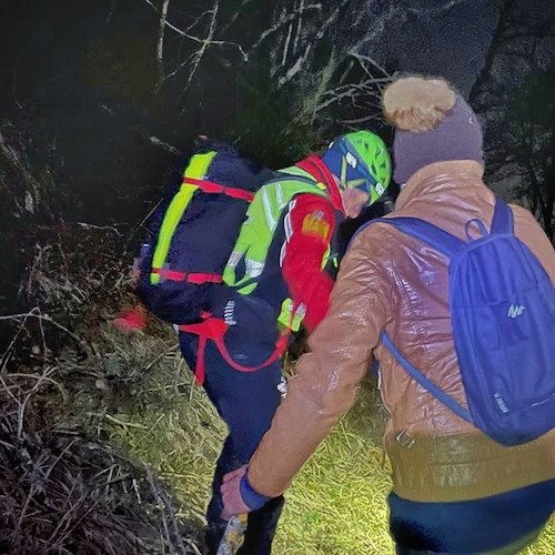 Giovane escursionista disperso sul sentiero "Le Tese" salvato dal Soccorso Alpino e Speleologico
