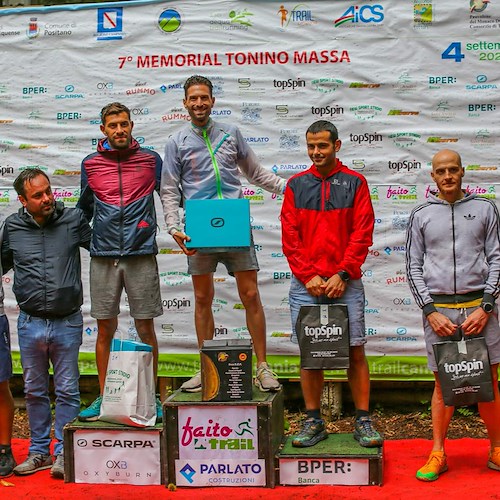 Giovanni Ruocco vince l'edizione 2022 della Faito X Trail. Fabio Fusco emoziona tutti con il ricordo di Massimo Capodanno /Foto