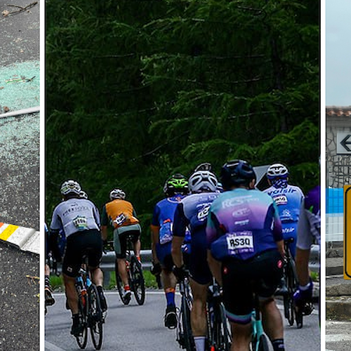 Giro d'Italia, l'incidente a Ravello non cambia i piani: carovana rosa passerà ugualmente per il Valico di Chiunzi