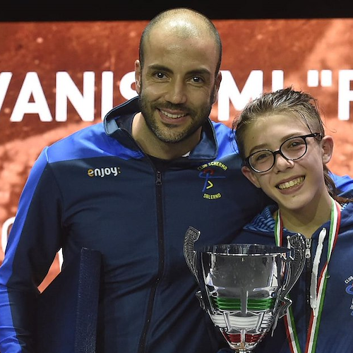 Giuseppe Di Martino orgoglio di Vietri sul Mare: è il nuovo campione italiano di fioretto "Ragazzi"