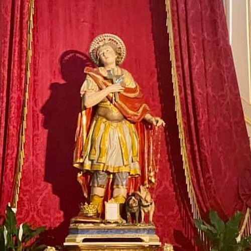 Good Morning Positano. Oggi la Chiesa festeggia San Vito martire in Lucania Patrono di Positano. Meteo: annuvolamenti a tratti 