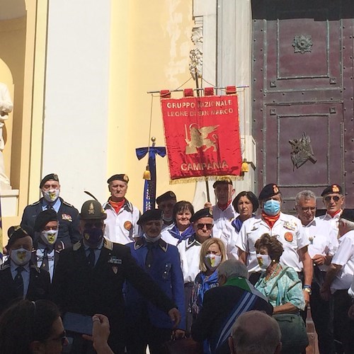 Grande emozione a Minori nel ricordo dell'artigliere Colasanzio. ANSI: «Senza passato non si progredisce» /FOTO e VIDEO