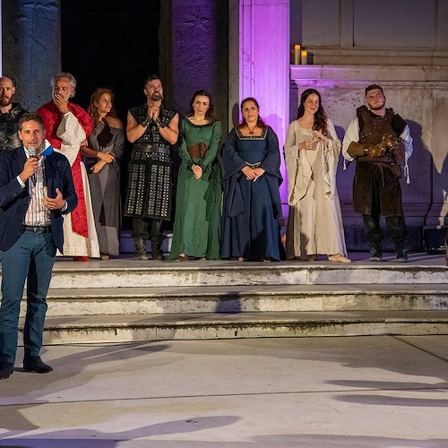 Grande successo a Positano per il musical storico "Amalfi 839AD", si replica il 3 luglio 