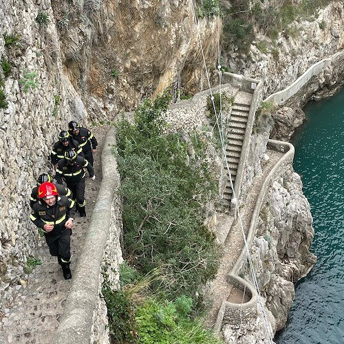 Grave incidente a Furore: giovane statunitense si schianta col parapendio al Fiordo<br />&copy; Massimiliano D'Uva