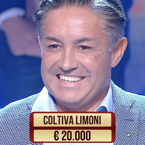 I limoni della Costiera Amalfitana protagonisti a i Soliti Ignoti con Carlo De Riso /foto /video