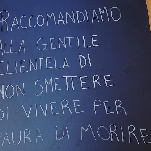 Il Caffè del Sole di Urbino "In questo esercizio di disapplica qualsiasi normativa relativa all’utilizzo o alla richiesta di green pass"