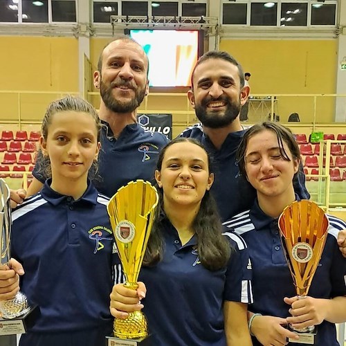Tripletta Fiorettiste CS Salerno a Foggia