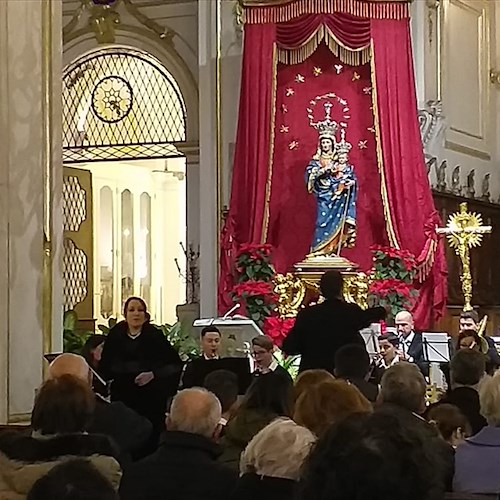 Il Concerto di Natale dopo la Santa Messa celebrata dal Vescovo Michele Fusco 