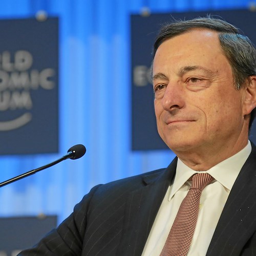 Il Foglio, Draghi e la conferenza per Barclays a Davos