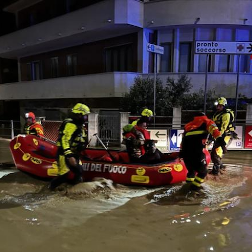 Il maltempo si abbatte sulle Marche, si registrano morti e dispersi 